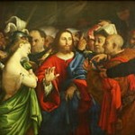 Lorenzo_Lotto_-_The_adulterous_woman_-_Louvre
